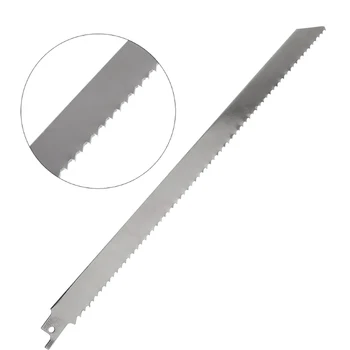 11.8 İn Paslanmaz Çelik Pistonlu Testere Bıçağı Yapboz Bıçak El Testeresi Çok Testere kesme bıçağı Kemik Eti Ahşap Metal Elektrikli El Aletleri
