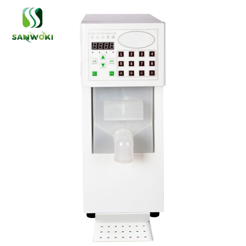 Kreması kantitatif makinesi Akıllı panel meyve tozu ölçüm makinesi Süt Çay dolgu Gıda rasyon machine110v 220v